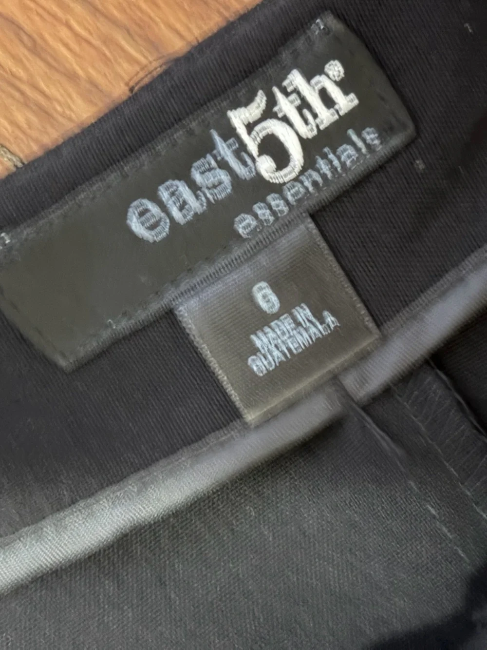 East 5th Black A-Line Flared Skirt
